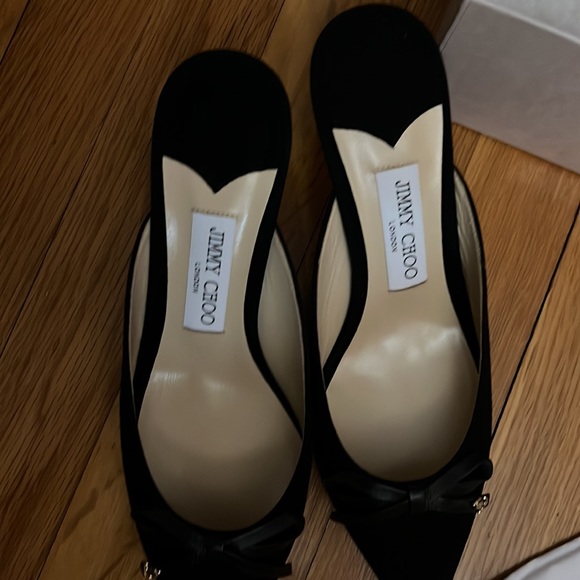 Jimmy Choo Black Suede Scarlette - Picture 5 of 8